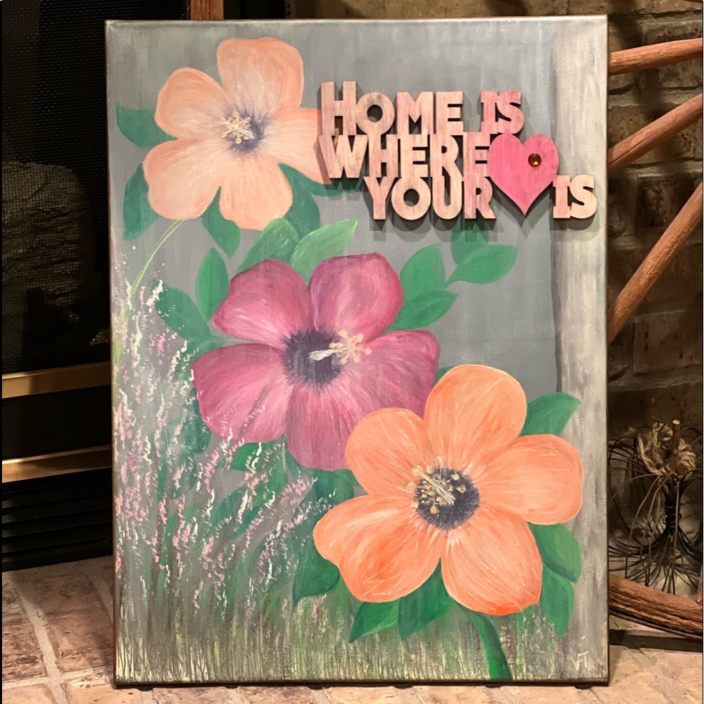 “SOLD” Original Mixed Media Wall Art by Me